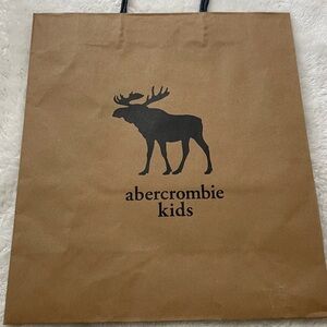 Abercrombie Paper gift/ shopping bag